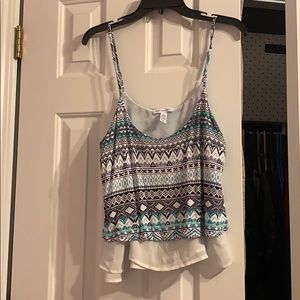 Crop tank top